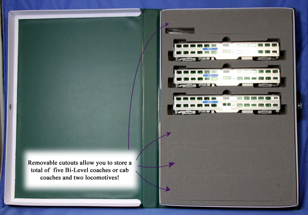 Kato N Chicago Metra ‘New Paint’ EMD F40PH and Gallery Bi-Level Commuter Passenger Starter Set 106-0037