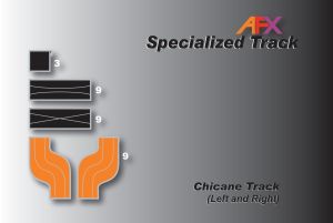 AFX Track Chicane Setl&r