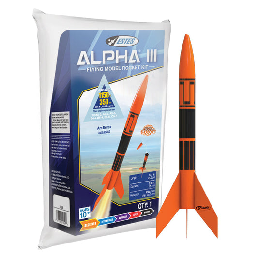 Estes Alpha III Rocket E2X