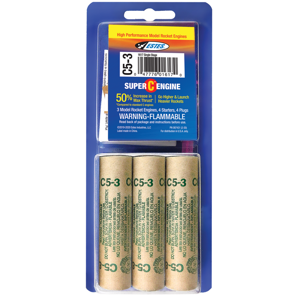 Estes C5-3 Engines/3pk Skill Advanced