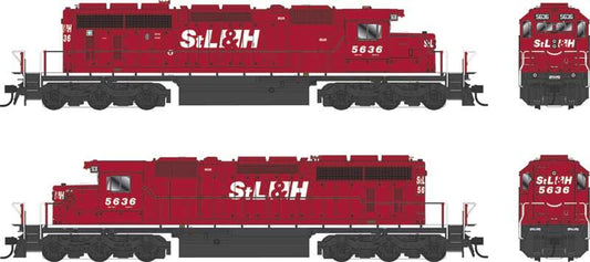 Bowser HO SD40-2 STL & HR #5636