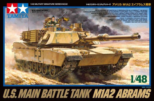 Tamiya 32592 1/48 M1A2 ABRAMS