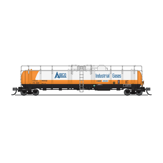 Broadway Limited N Cryogenic Tank Car AirCo 2pk