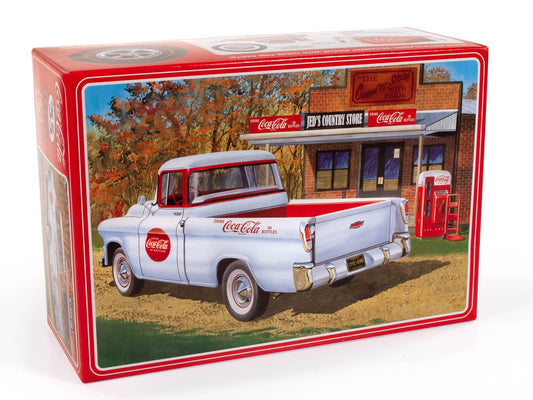AMT 1955 Chevy Cameo Pickup (Coca-Cola) 1:25 Scale Model Kit