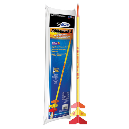 Estes Comanche-3 Rocket sk3