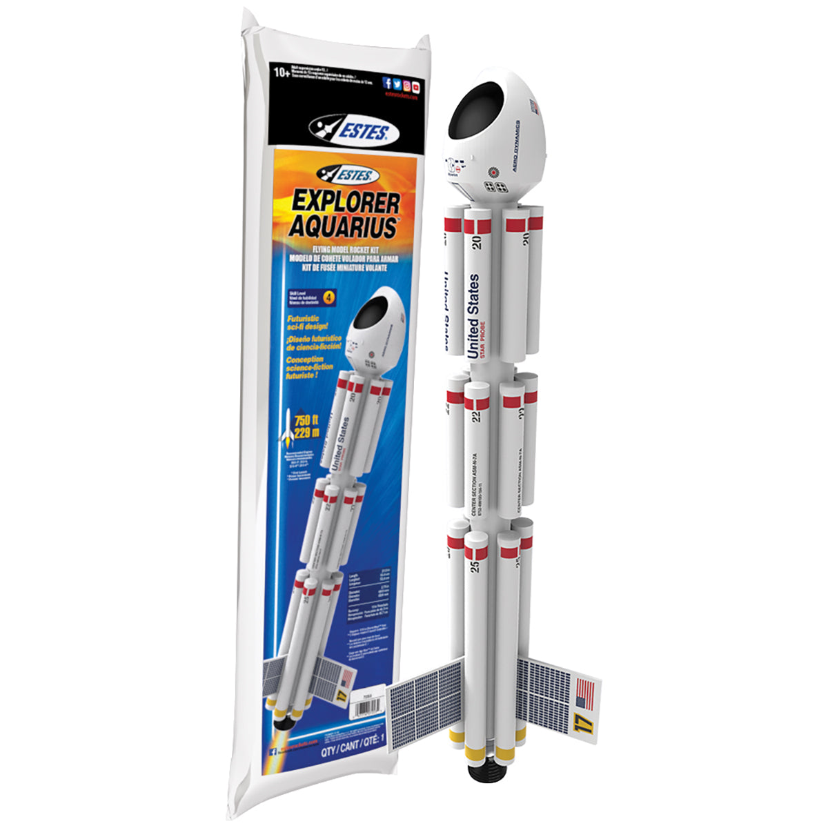 Estes Explorer Aquarius sk4