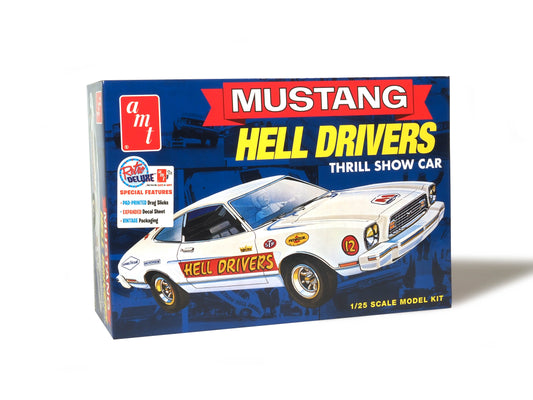 AMT 1977 Ford Mustang "Hells Drivers" 1:25 Scale Model Kit