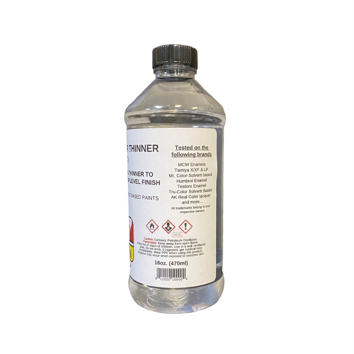 MCW Mild Lacquer Leveling Thinner 16oz Bottle - MCW10000