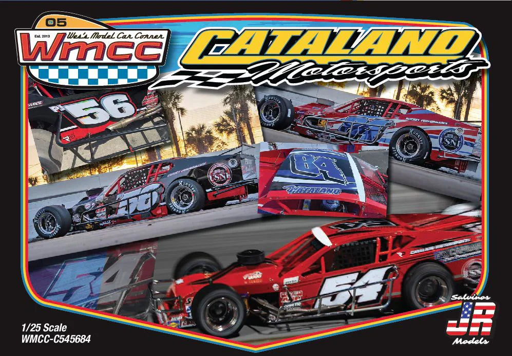 Wes's Model Car 1/25 Catalano Motorsports Modified 3in1 Winner’s Corner Kit