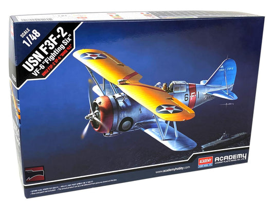 Academy 1/48 Academy USN F3F-2 VF-6 Fighting Six