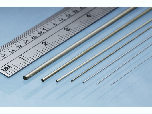 Albion Alloys NSR02 Nickel Silver Rod 0.2mm (6 Pack)