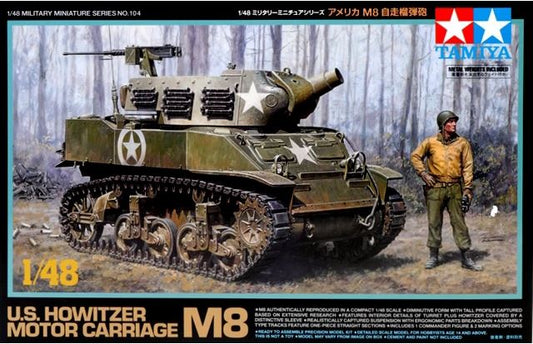 Tamiya 32604 1/48 U.S. Howitzer Motor Carriage M8