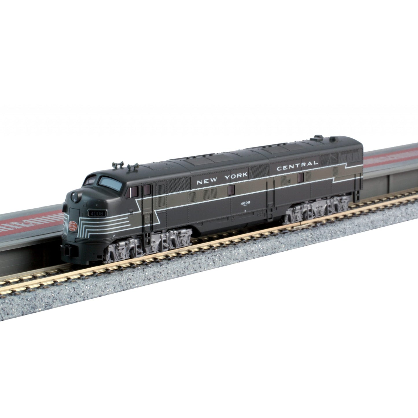 Kato N Scale E7 A/A Diesels New York Central NYC #4008 #4022 2 Pack