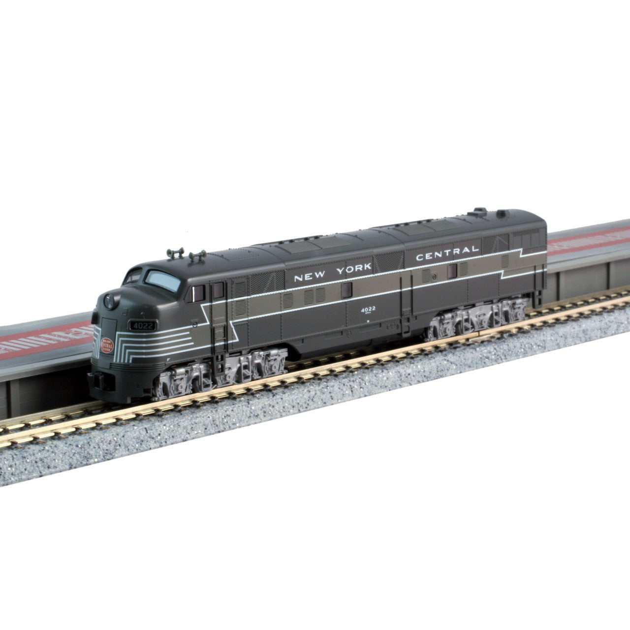 Kato N Scale E7 A/A Diesels New York Central NYC #4008 #4022 2 Pack