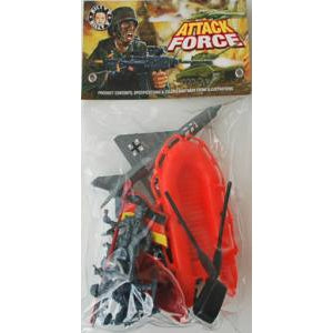 Billy V US/German Amphibious Set 14pc/approx Soldiers Landing Craft