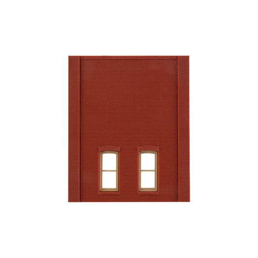 Woodland Scenics HO DPM 2-Story Wall Lower Small Rectangular Windows