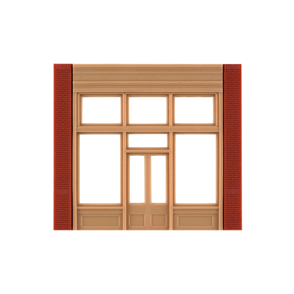 Woodland Scenics HO DPM Street Level Wall 20th Century Storefront Entry