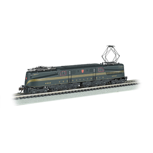 Bachmann N GG-1 PRR #4842/grn 5-Stripe/DCC Ready