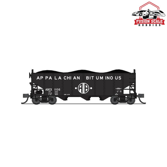 Broadway Limited N H2a 3-Bay Hopper 2pk B Appalachian Bituminous