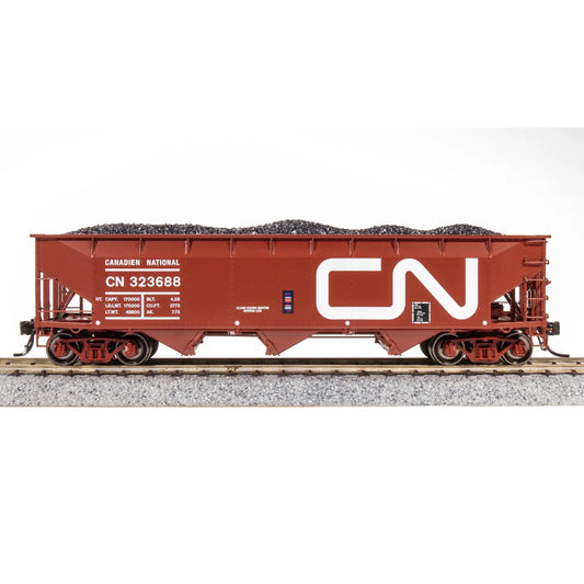 Broadway Limited HO AAR 70t Hopper CN #323688/oxide red