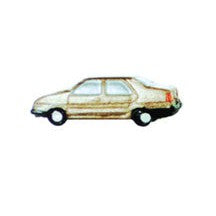 Plastruct HO gauge Polyethylene Plastic Automobile Jetta (5 per pack)