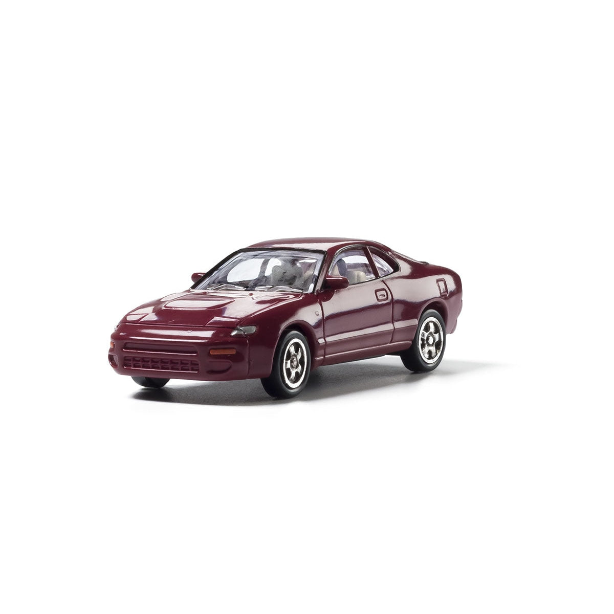 Woodland Scenics HO Modern Era Vehicles Maroon Coupe
