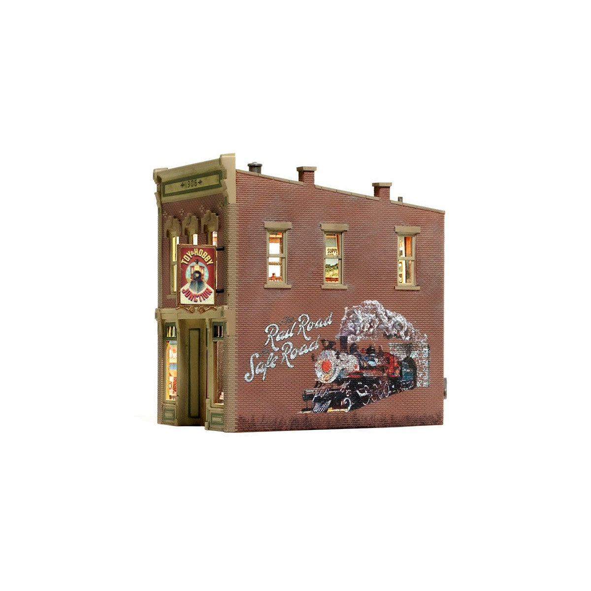Woodland Scenics HO Scale Toy & Hobby Junction Built and Ready