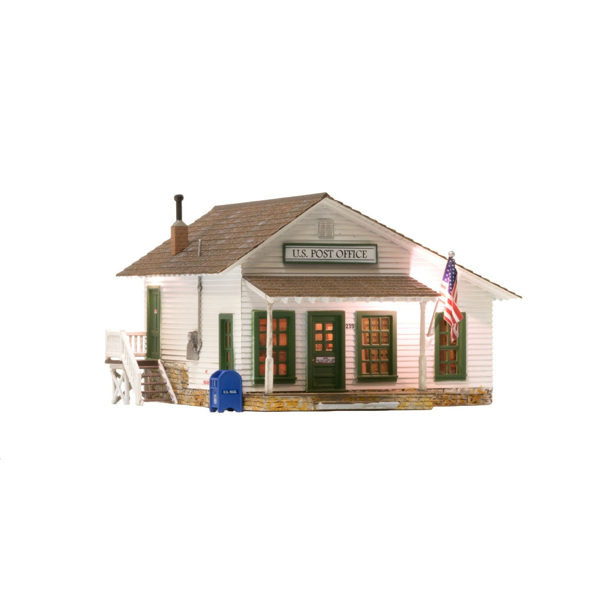 Woodland Scenics O B/U Letters Parcels & Post - Post Office