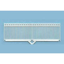 Plastruct O gauge Polystyrene Vertical Knob Fence 8" Length (2 - 4" pieces per pack)