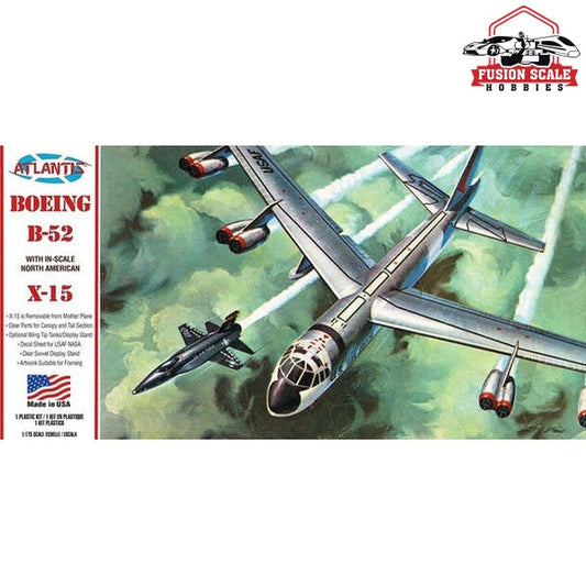 Atlantis Model B-52 and X-15 with Swivel Stand