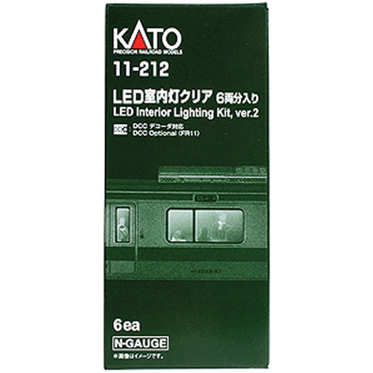 Kato N Interior Lighting Kit w/LED Version 2 (6pk)