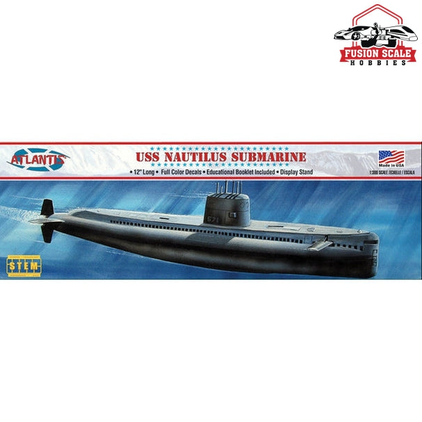 Atlantis Model SSN 571 Nautilus Submarine