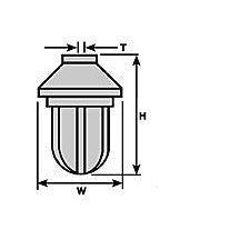 Plastruct G gauge Green ABS Industrial Light (5 per pack)