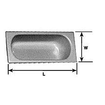 Plastruct Dollhouse Clear Coolly Oblong Bathtub (1 per pack)