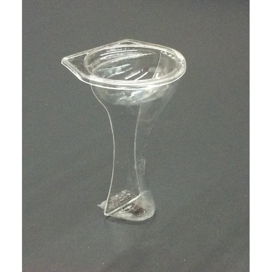 Plastruct Dollhouse Clear Coolly 24" Pedestal Sink (1 per pack)