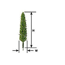 Plastruct 3-1/2" PLASTREES CONIFER TREES - Sold Out and Discontinued