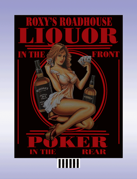 Miller Engineering Roxy's Roadhouse Billboard (Sm)