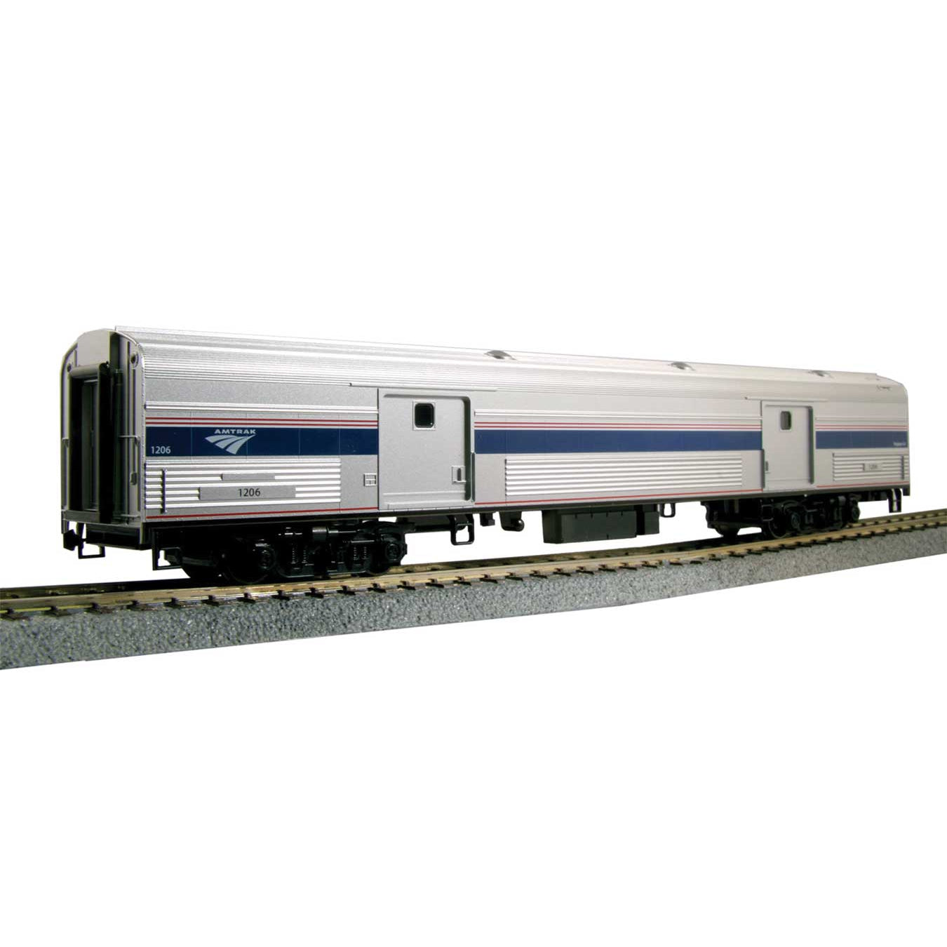 Kato HO Amtrak PhVI Baggage Car #1249