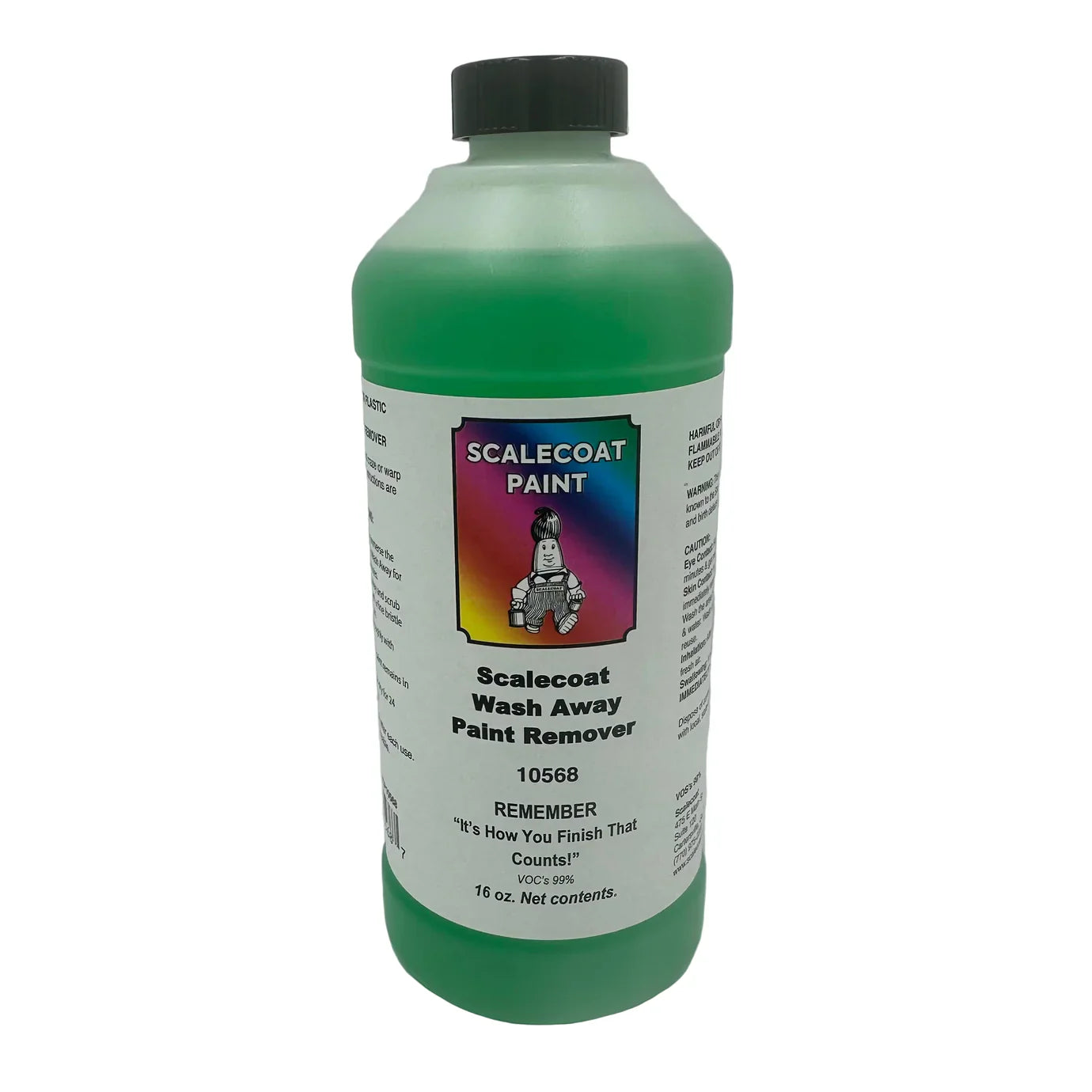 Scalecoat Wash Away Paint Remover 16oz Bottle