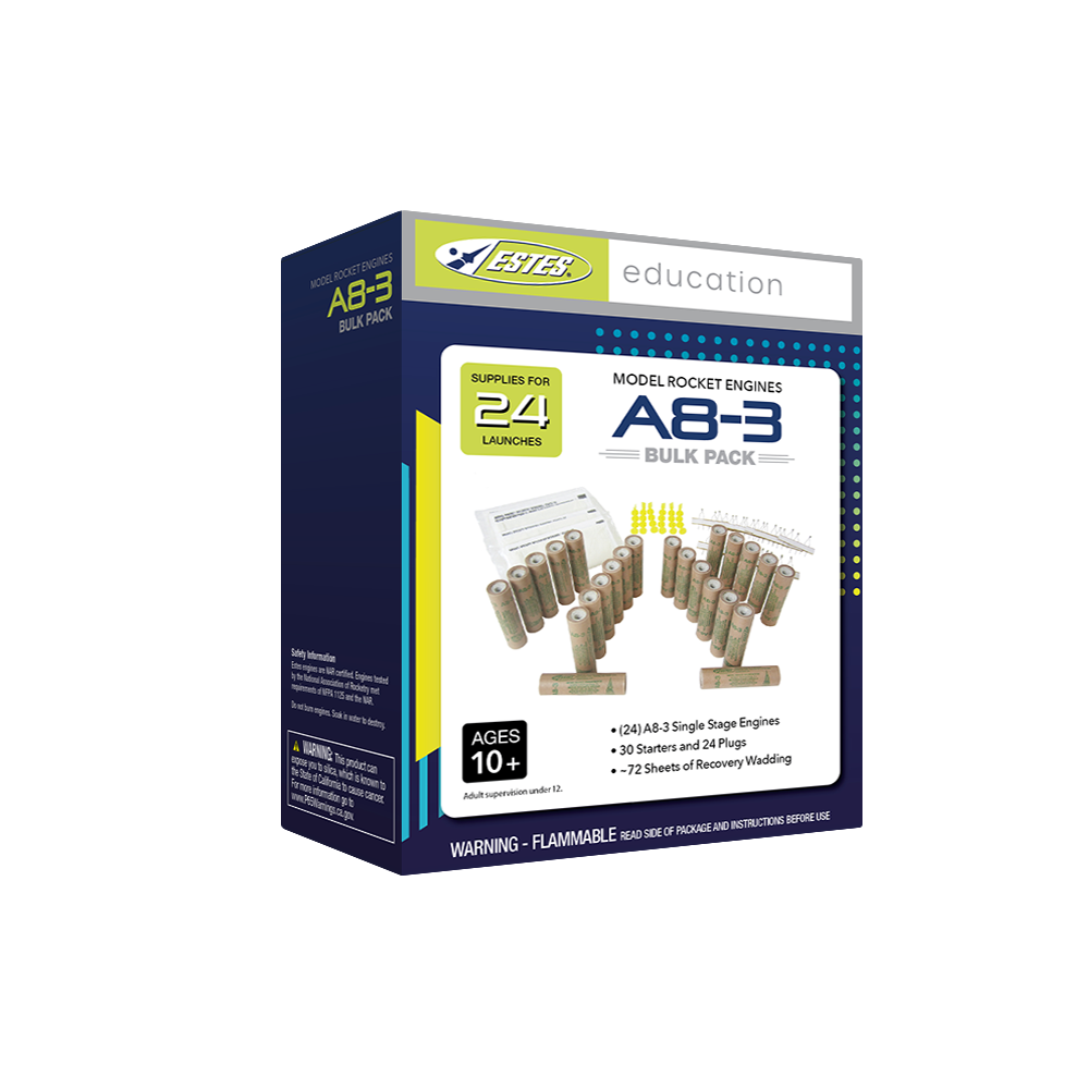 Estes A8-3 Bulk Pack/24pc