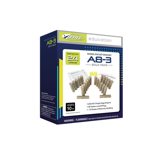 Estes A8-3 Bulk Pack/24pc