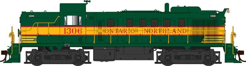 Bowser HO RS-3 w/Sound Ontario Northland Road #1306