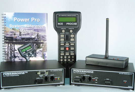 NCE PH10R Power Pro Wireless DCC System 10 Amp Starter Set NCE0007