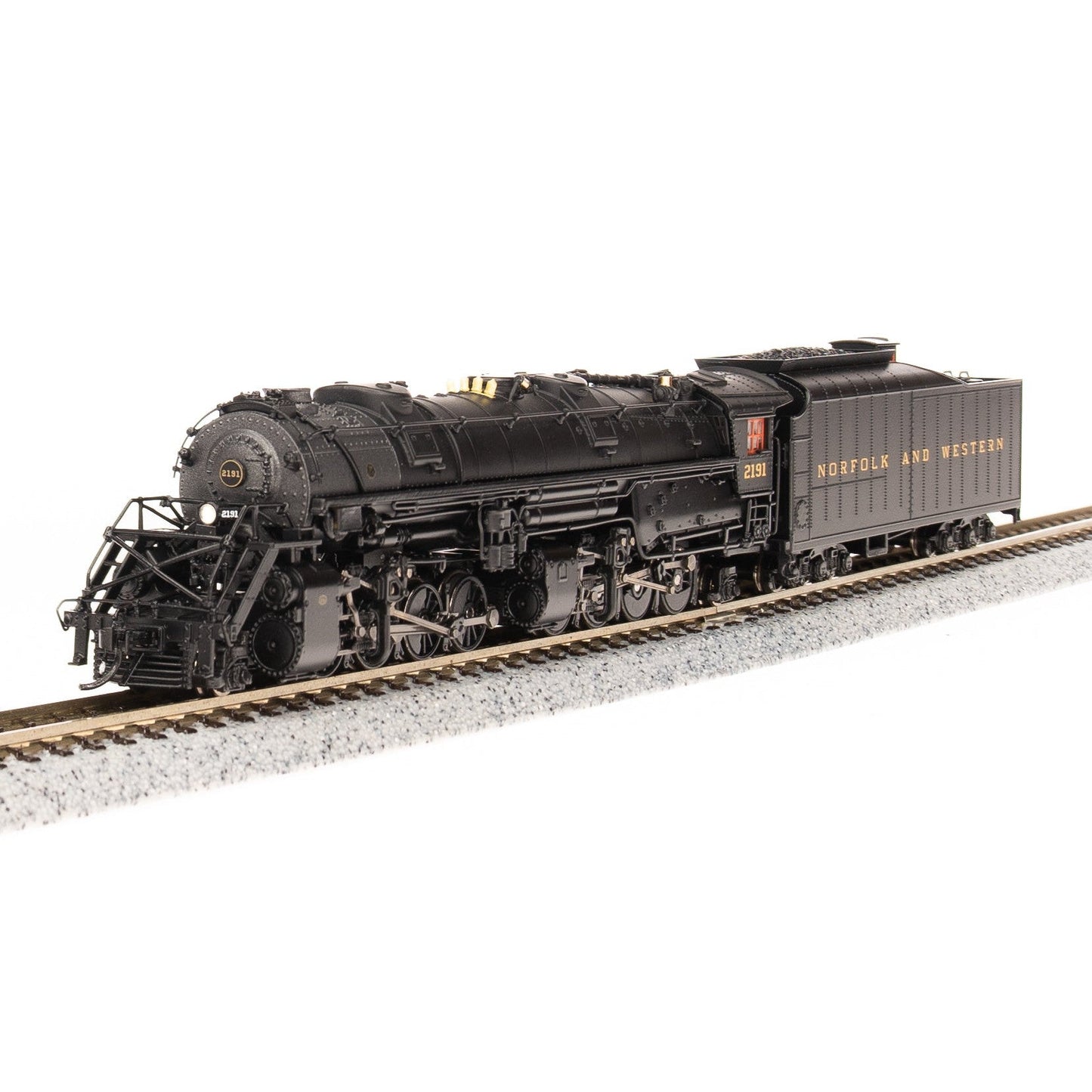 Broadway Limited N N&W Y6b 2-8-8-2 Steam Loco #2200 DC/DCC Sound