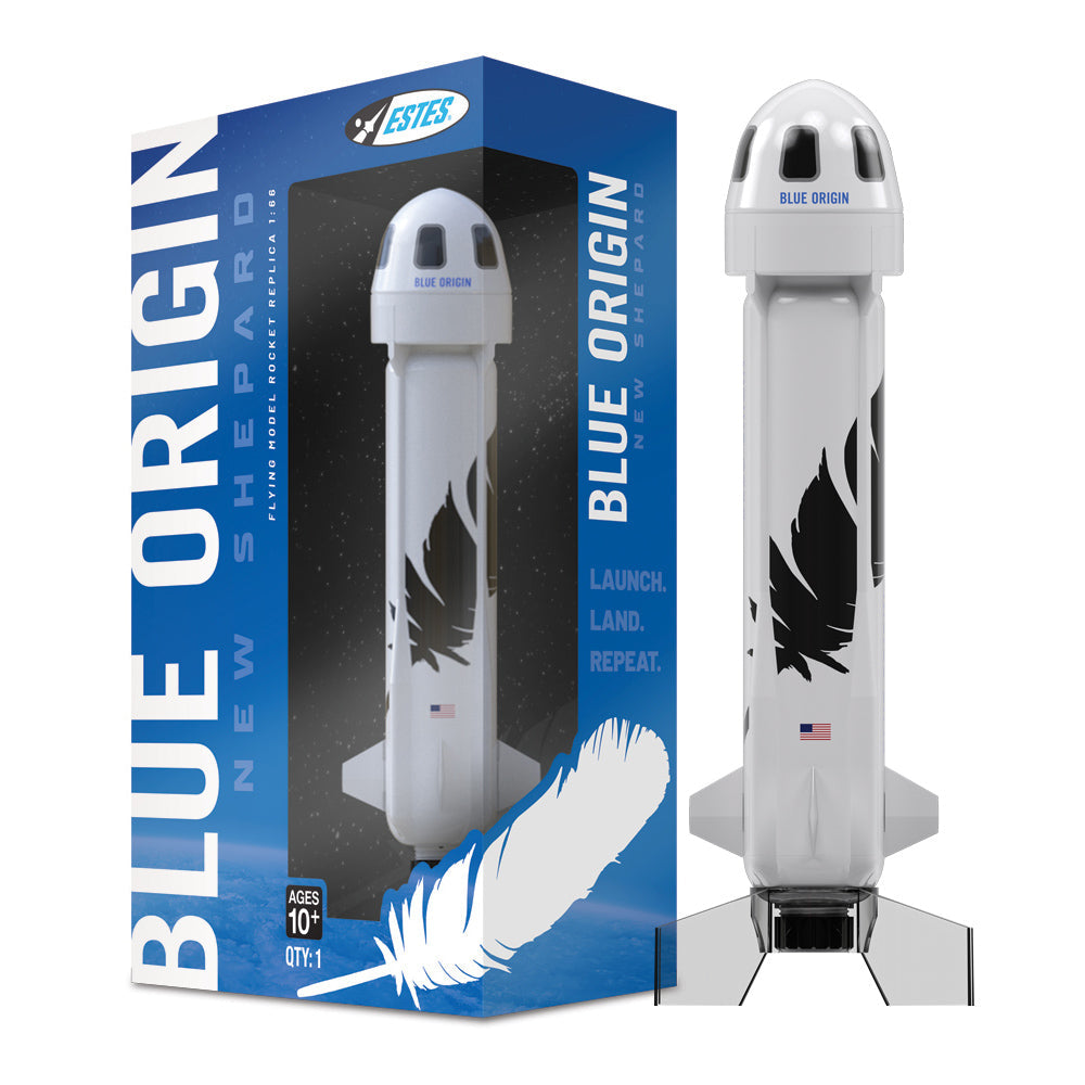 Estes Blue Origin New Shepard Rocket Beginner