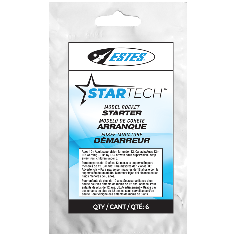 Estes Model Rocket starters/6pk