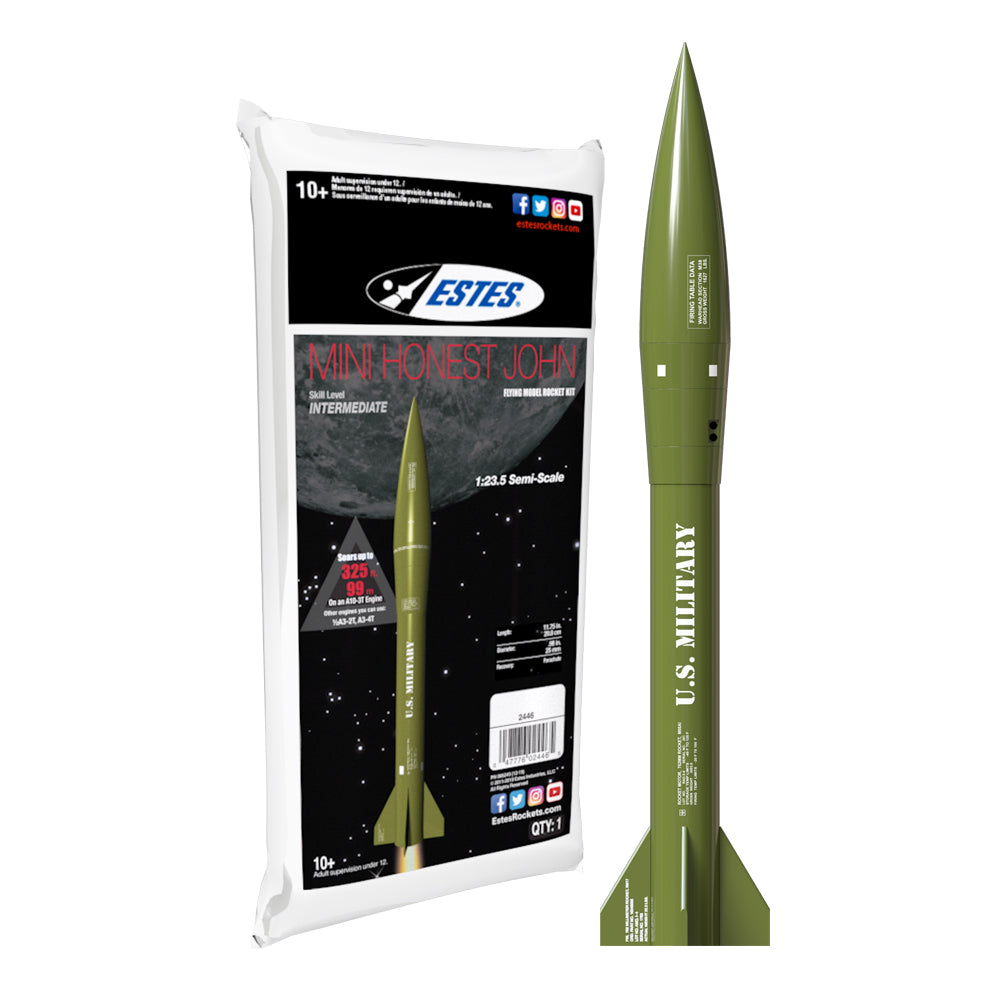 Estes Mini Honest John Rocket  sk1