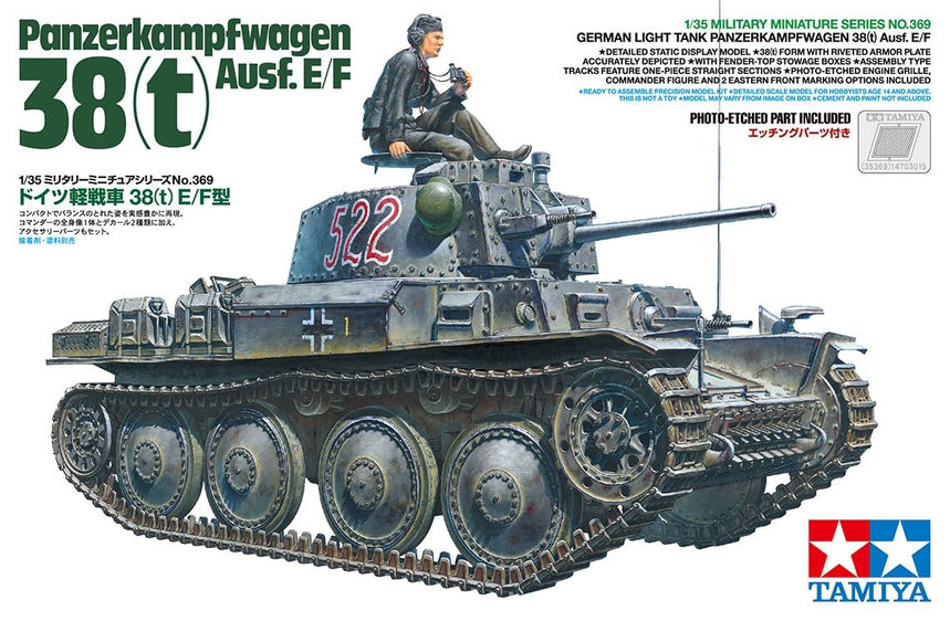 Tamiya 35369 1/35 PzKpfw 38(t) Ausf. E/F