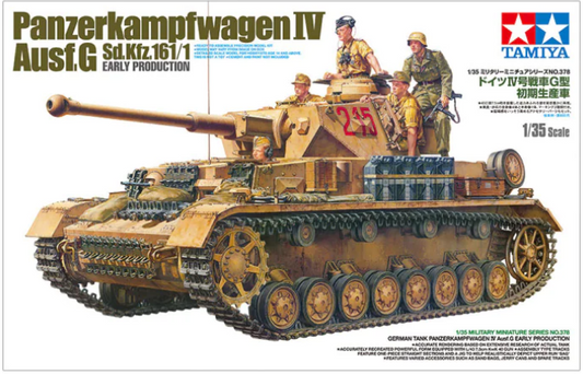 Tamiya 35378 1/35 Panzerkampfwagen IV Ausf. G early kit