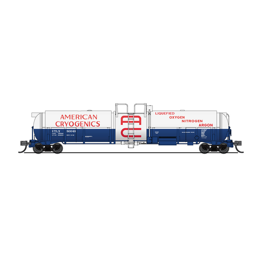 Broadway Limited N Cryogenic Tank Car American Cryogenics 2pk